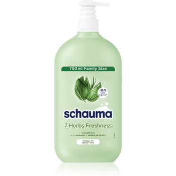 Schwarzkopf Schauma 7 Herbs, Szampon Ziołowy Do Włosów Normalnych I Przetłuszczających Się, 750 Ml - Schwarzkopf