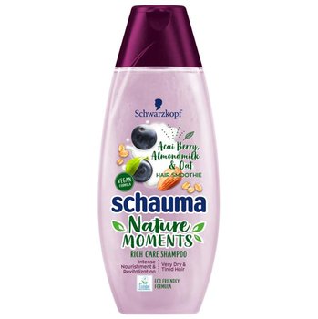 Schwarzkopf, Schauma Nature Moments, szampon do włosów bardzo suchych Acai&Owies, 400 ml - Schwarzkopf