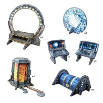 Sci-fi Dimension Gate Battle Systems
