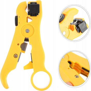 Ściągacz izolacji do kabli złącz RG RG59 RG6 RG-7 RG-11 UTP STP HT-352 - inna (Inny)