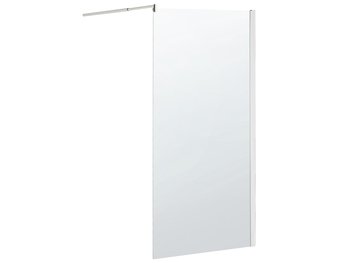 Ścianka prysznicowa szkło hartowane 100 x 190 cm AHAUS, rozmiar  - Beliani
