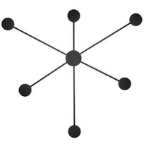 Ścienna lampa sticks SHADOW MSE010100247 Moose molekuły czarne