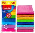 Ściereczka VILEDA Microfibre Colors, 8 szt. - Vileda