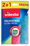 Ściereczka VILEDA Mikrofibra Ultra Fresh, 3 szt. - Vileda