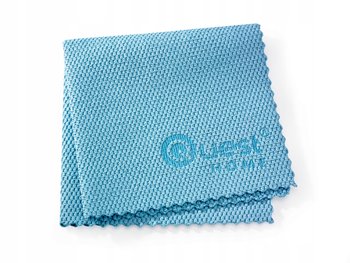 Ściereczka z mikrofibry No streaks, chłonna, do szkła, luster, okien| 37x37 - Quest