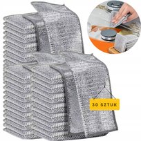 ŚCIERECZKI DRUCIANE ZESTAW 30 SZT Wielofunkcyjne do ekstremalnych zabrudzen