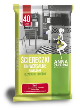 Ściereczki nawilżane uniwersalne LIMONKA 40szt AZ - Anna Zaradna