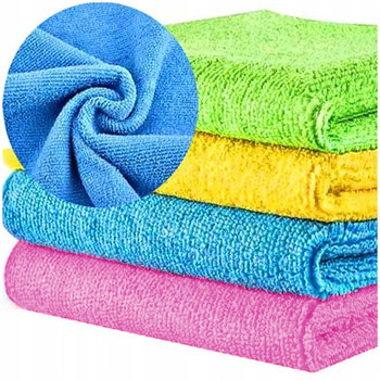 Ściereczki z mikrofibry 30x30 ścierka zestaw 4szt do sprzątania domu - inna (Inny)