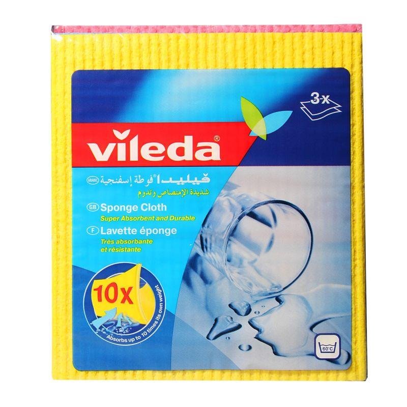 Ścierka gąbkowa VILEDA Aqua 142267, 5 szt.