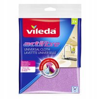 ŚCIERKA ŚCIERECZKA FIOLETOWA NIEBIESKA MIKROFIBRA VILEDA ACTIFIBRE 2szt Vileda