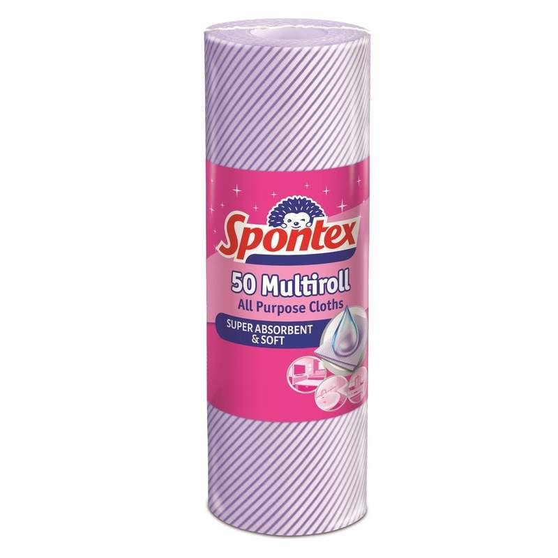Ścierka SPONTEX Multiroll 97043033, 50 szt.
