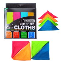 Ścierki z mikrofibry uniwersalne do mebli szyb kurzu 30x30 miękkie zestaw