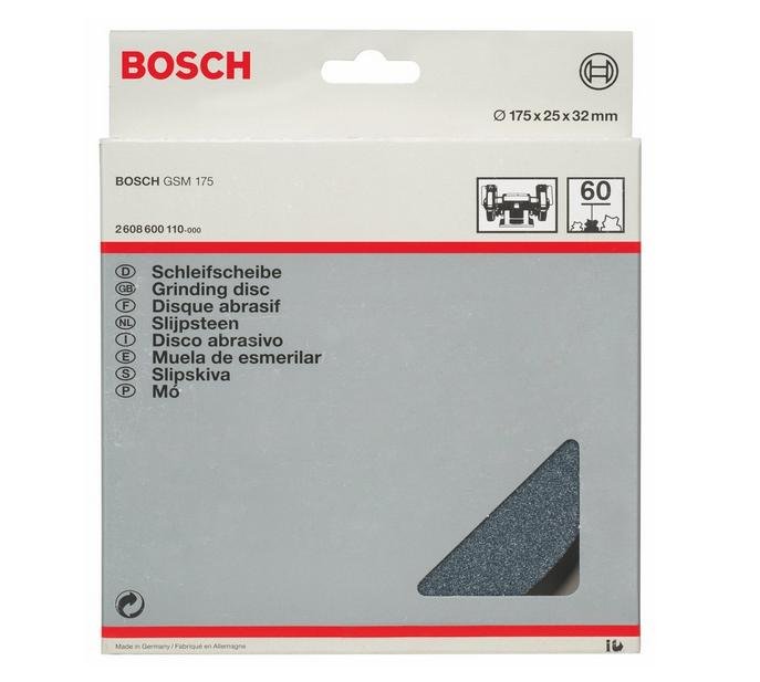 Zdjęcia - Tarcza Bosch Ściernica do szlifierki stołowej  2608600110, 175 mm 