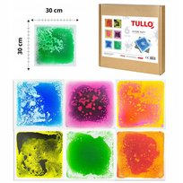 Ścieżka Sensoryczna Tullo - Sensoryczne Płytki Z Cieczą 30 Cm 6 Szt. Tullo