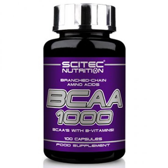 Scitec, BCAA 1000, 100 Kapsułek - Scitec | Sport Sklep EMPIK.COM