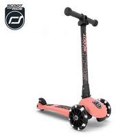 Scoot and Ride Highwaykick 3 LED Hulajnoga składana ze świecącymi kółkami 3+ Peach