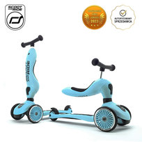 SCOOTANDRIDE Highwaykick 1 2w1 Jeździk i hulajnoga 1-5 lat Blueberry
