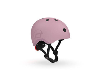 SCOOTANDRIDE Kask S-M dla dzieci 3+ Wildberry  - Scoot and Ride