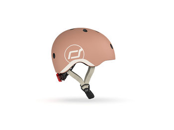 SCOOTANDRIDE Kask XXS-S dla dzieci 1-5 lat Mocha - Scoot and Ride