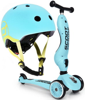 Scootandride Zestaw Hulajnoga 2W1 + Kask Xxs-S Blueberry - Inna marka