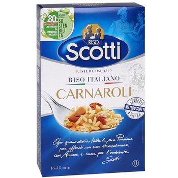 Scotti Carnaroli - Włoski ryż do risotto 1kg 1 paczka - Inna marka
