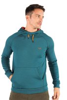 Scout - Bluza z kapturem (100% wełny Merino) - Petrolowa zieleń XL
