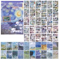 Scrapbooking Naklejki Zestaw Album Papier Vintage Dziennika Planera Karty