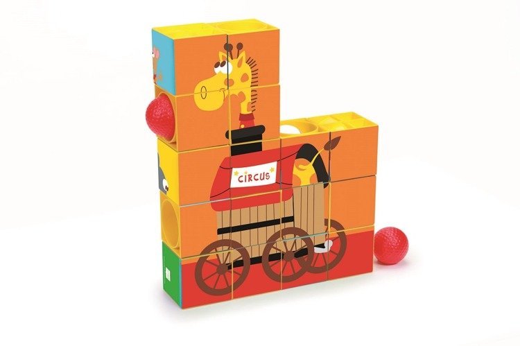 Scratch, puzzle Rollercoaster Cyrk
