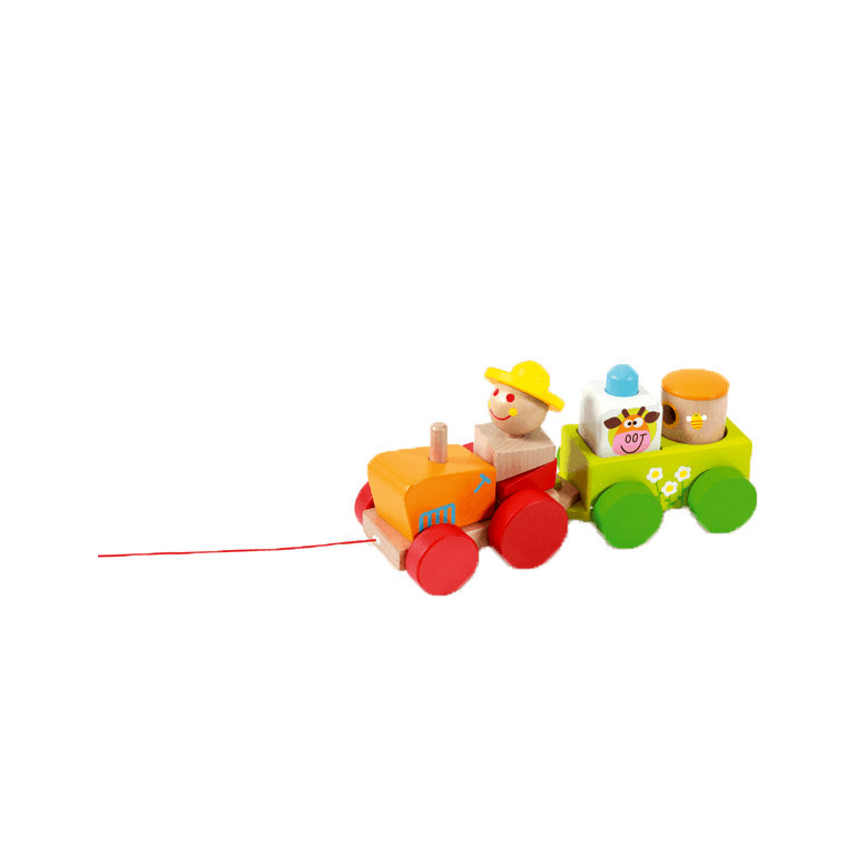 Scratch, zabawka do ciągnięcia Traktor
