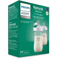 Scy933/02 Butelka Szklana Responsywna Natural 2X240Ml