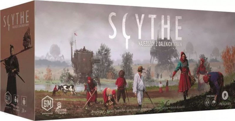 Scythe (PL) Najeźdźcy z Dalekich krain, gra planszowa, Phalanx