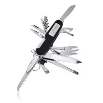 Scyzoryk Azymut Tatron - 25 Narzędzi + Kabura, 90Mm Czarny ( Hk20017Bl ) Azymut