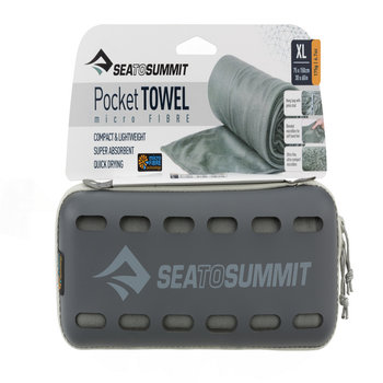 Sea To Summit, Ręcznik, Pocket Towel - APOCT/GY, rozmiar S - Sea To Summit
