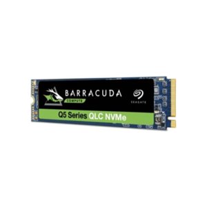 Seagate BarraCuda Q5 SSD, 500 GB, wewnętrzny dysk SSD, M.2 NVMe PCIe Gen3 ×4, 3D QLC, do komputerów stacjonarnych lub laptopów (ZP500CV3A001) - Seagate