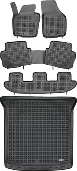 Seat Alhambra II Van od 2010-2020r. Bagażnik REZAW 231855 + Dywaniki REZAW 200112 - Rezaw-Plast