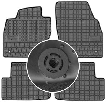 Seat Ibiza V Hatchback / Kombi od 2017r. Dywaniki gumowe FROGUM 401648 + mocowania MAX-DYWANIK - Frogum