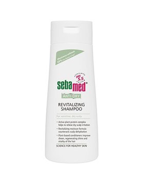 Sebamed, Anti-Dry, szampon do włosów suchych i zniszczonych, 200 ml - Sebamed