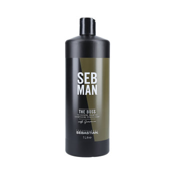 SEBASTIAN, SEB MAN, THE BOSS Szampon zagęszczający włosy, 1000 ml - Sebastian Professional