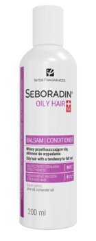 Seboradin Niger – Oily Hair, Balsam do włosów przetłuszczających się, 200 ml - Seboradin