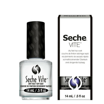 Seche, Vite, top żelowy szybkoschnący, utwardzający, 14 ml - Seche
