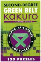 Second-Degree Green Belt Kakuro Conceptis Puzzles