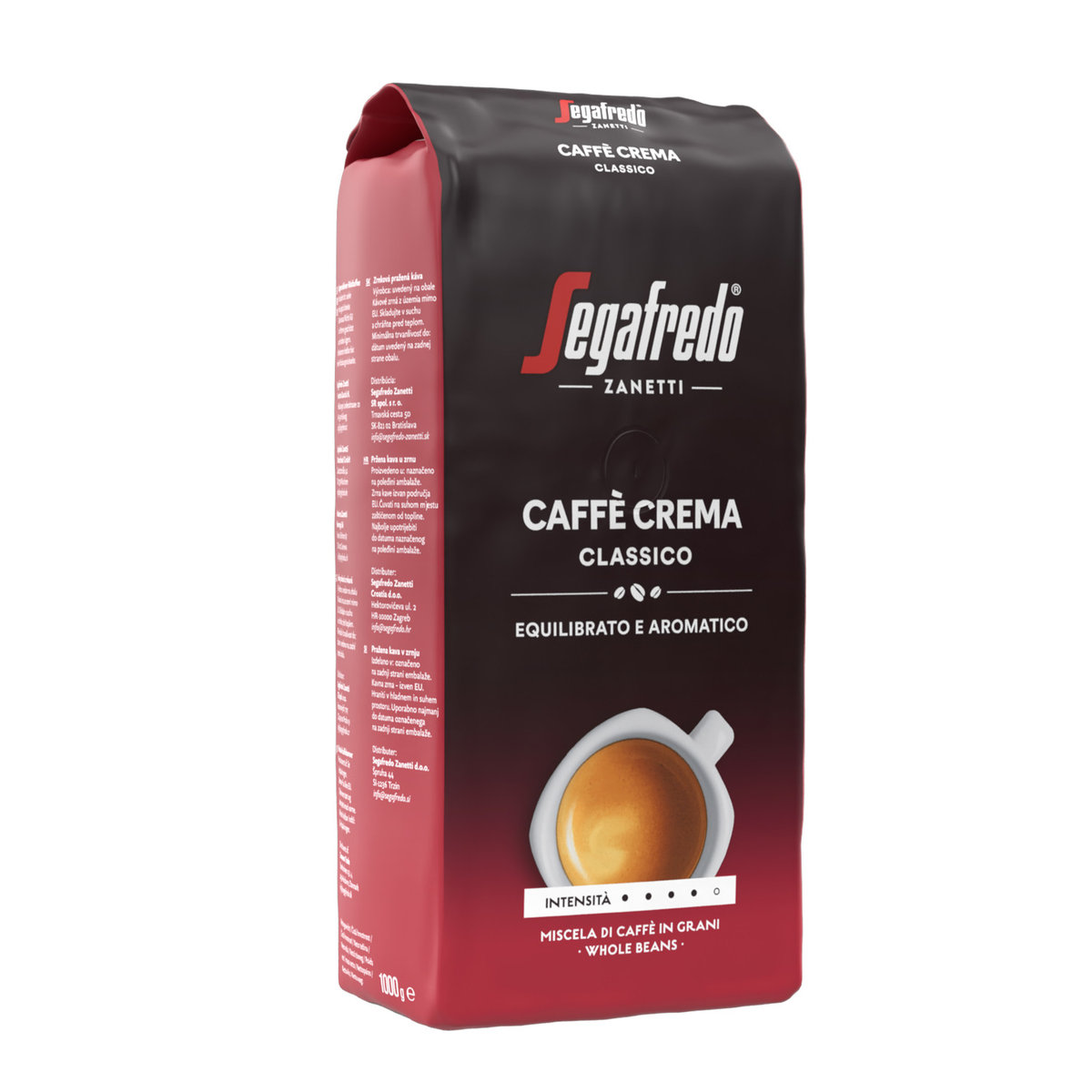 Segafredo Caff Crema Classico Kg Kawa Ziarnista Segafredo Sklep