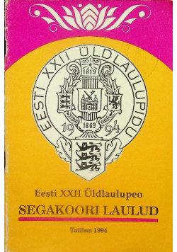 Segakoori laulud - Opracowanie zbiorowe | Książka w Empik