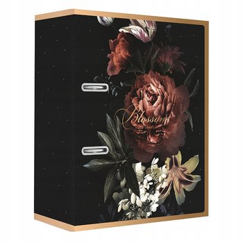 Segregator A4 75 mm SATIN GOLD BLOSSOM - Interdruk