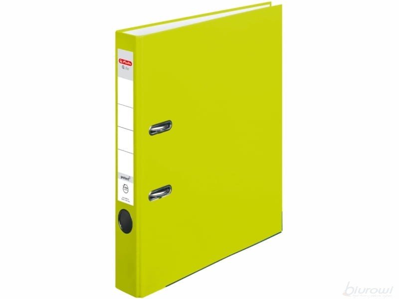 Segregator A4 8Cm Protect Żółty Max File Herlitz Herlitz Sklep