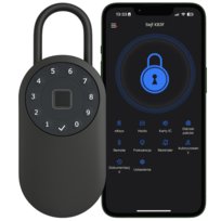 SEJF DOMOWY NA KLUCZE WIFI KASETKA SKRYTKA SMART NA KOD TTLOCK MINI ŚCIENNY