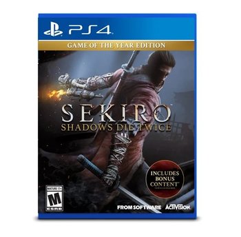 Sekiro: Shadows Die Twice (Game of the Year) (Import), PS4 - Activision