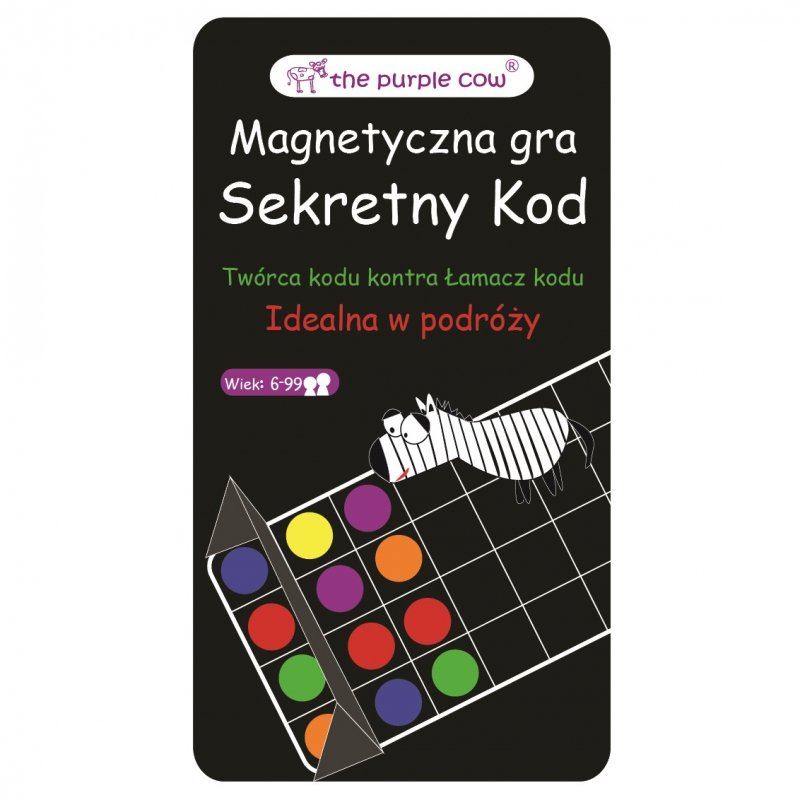 Sekretny kod, podróżna gra magnetyczna, The Purple Cow, gra planszowa