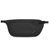 Sekretny portfel podróżny na biodro, Pacsafe, Coversafe V100 czarny Pacsafe