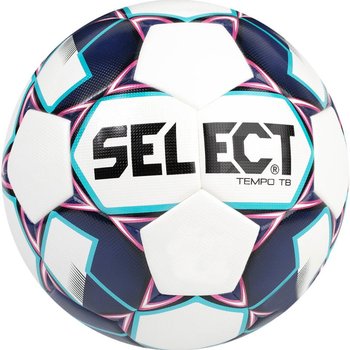 Select, Piłka nożna, Tempo, biało-niebieski, rozmiar 4 - Select